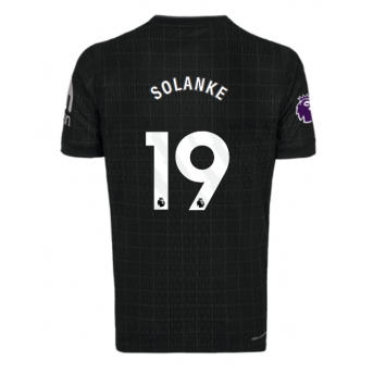 Billige Fotballdrakt Tottenham Hotspur Dominic Solanke #19 Replika Bortedrakt 2025-26 Kortermet